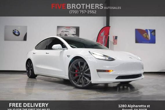 TESLA MODEL 3 2020 5YJ3E1EC1LF603570 image